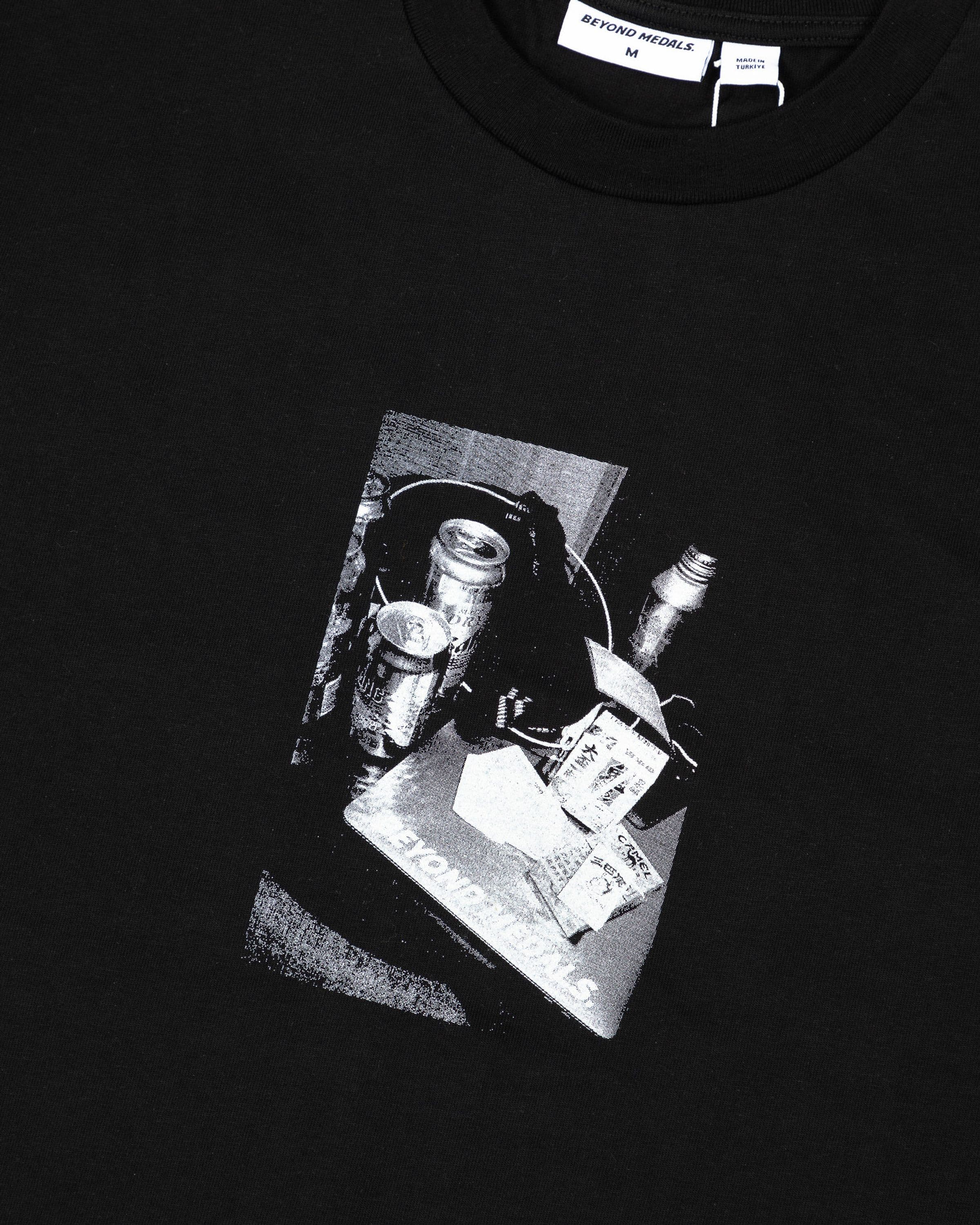 Beyond Medals force majure tee in black product image 2024 force majure tee detailfront