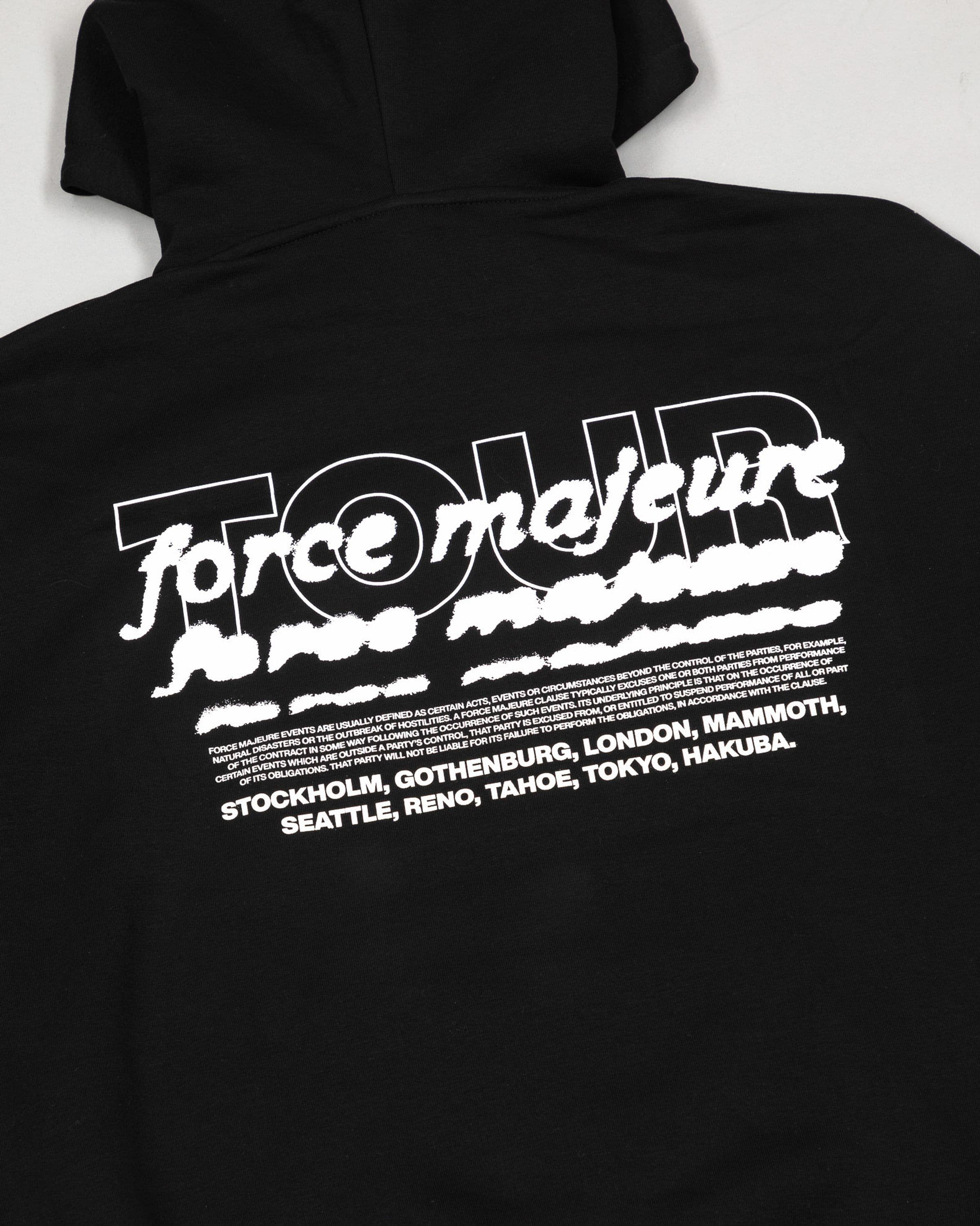 Beyond Medals force majure hoodie in black product image 2024 force majure hoodie back2