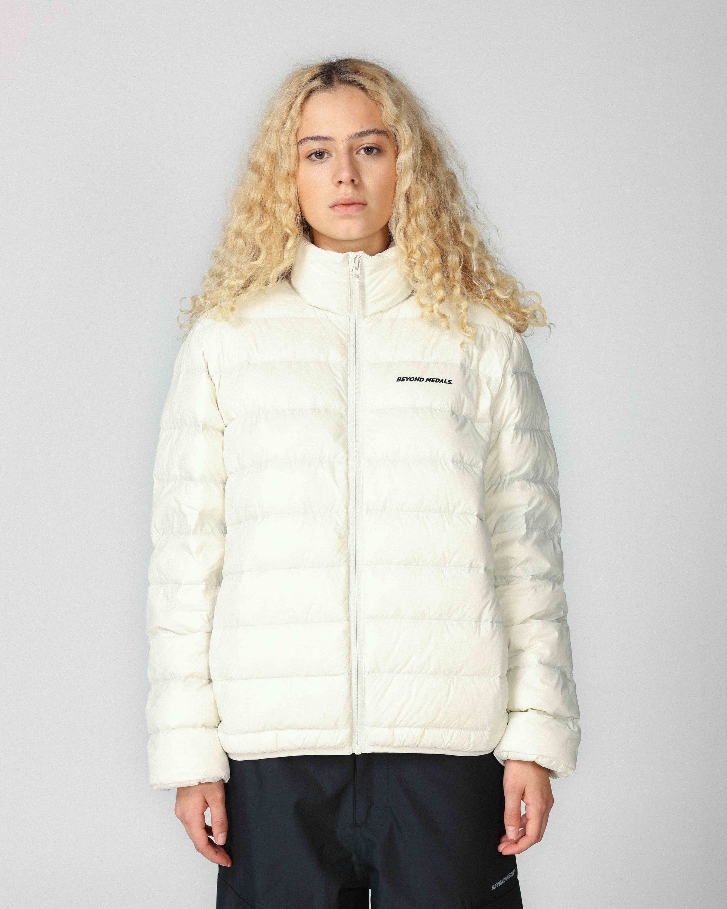 Packable Down Jacket Off White