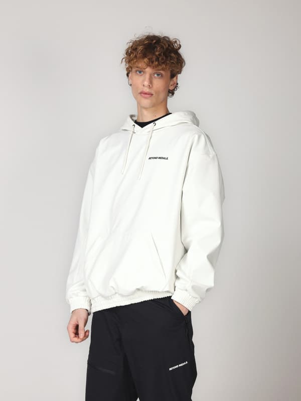 Softshell Hoodie Light Grey