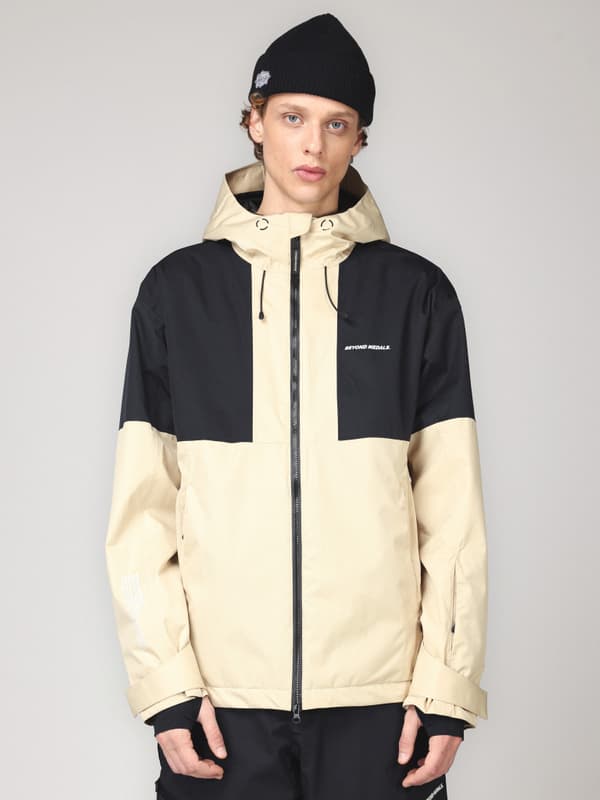 Full Zip Jkt Beige AW23