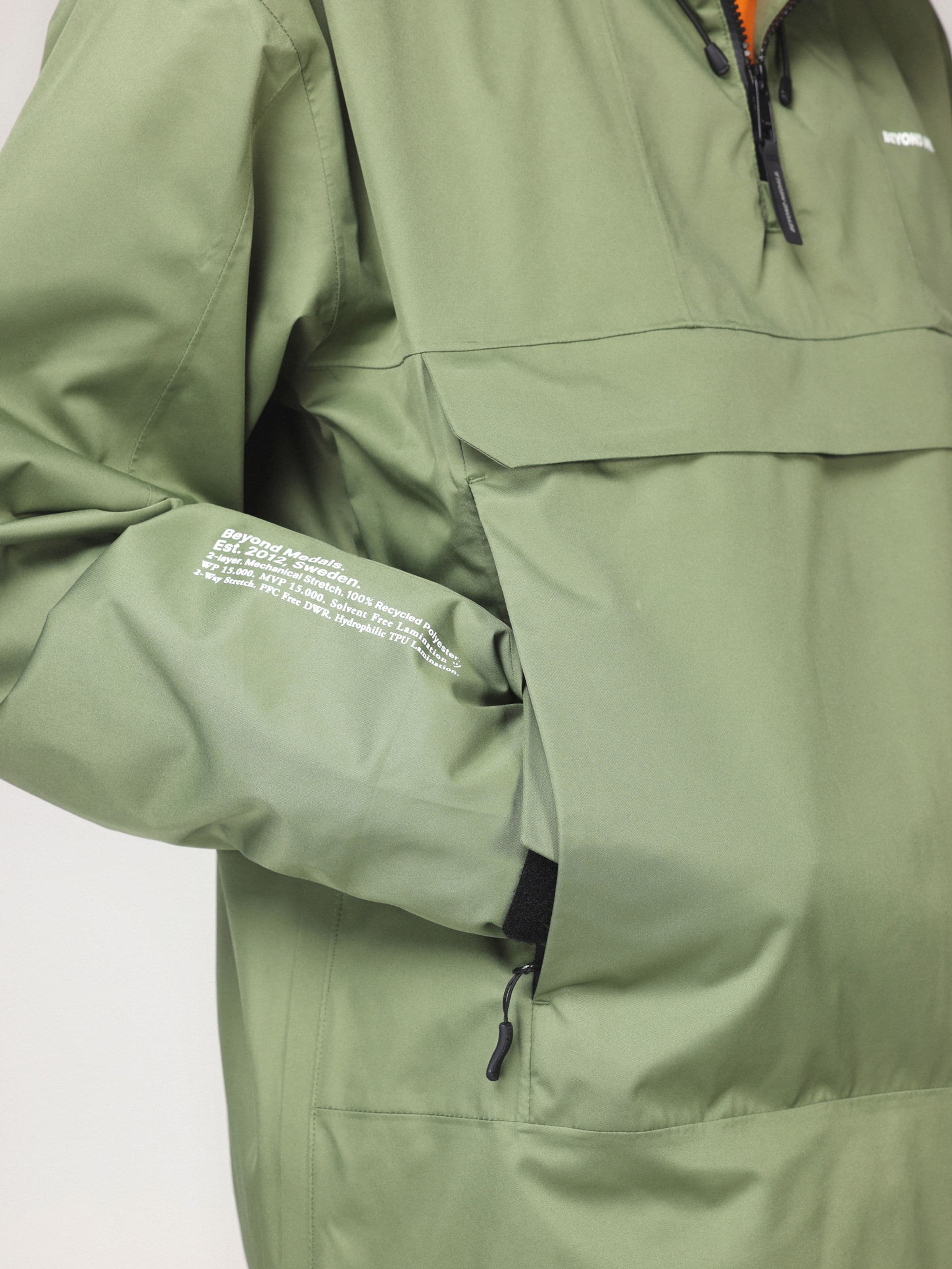 Half Zip Jkt Green