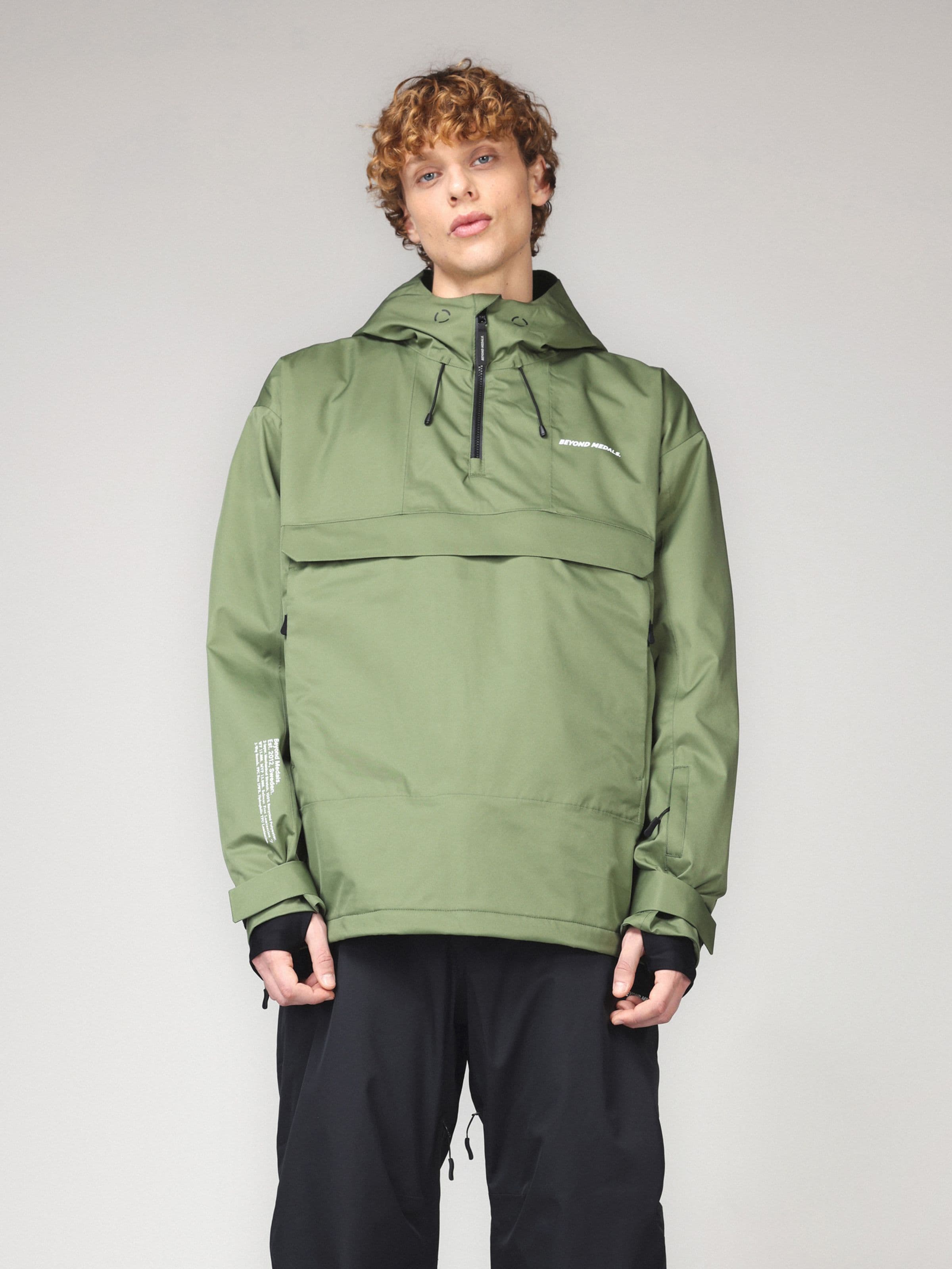 Half Zip Jkt Green