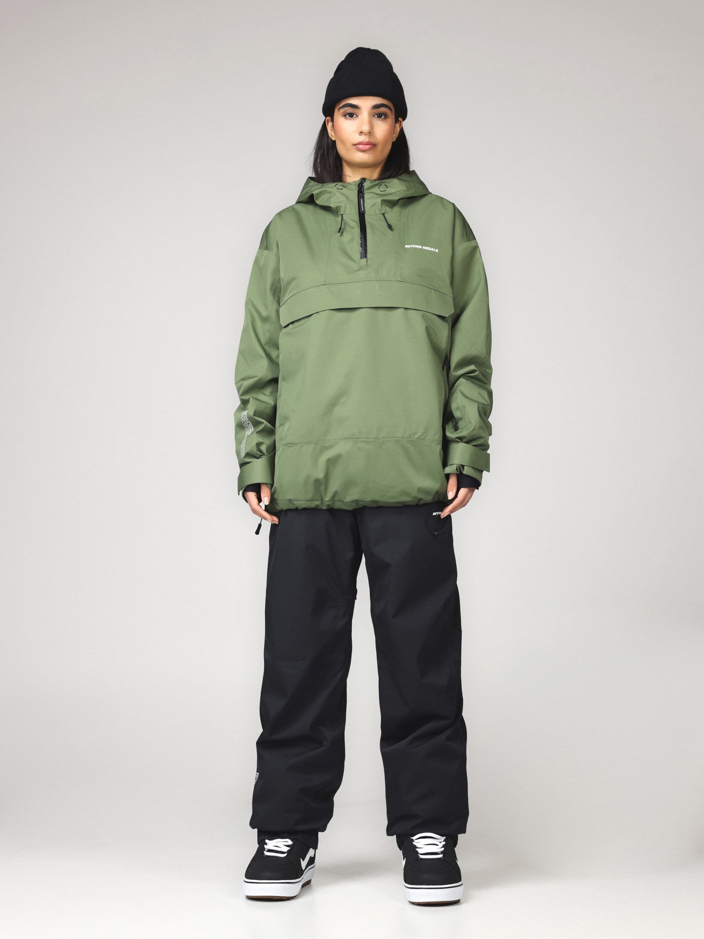 Half Zip Jkt Green