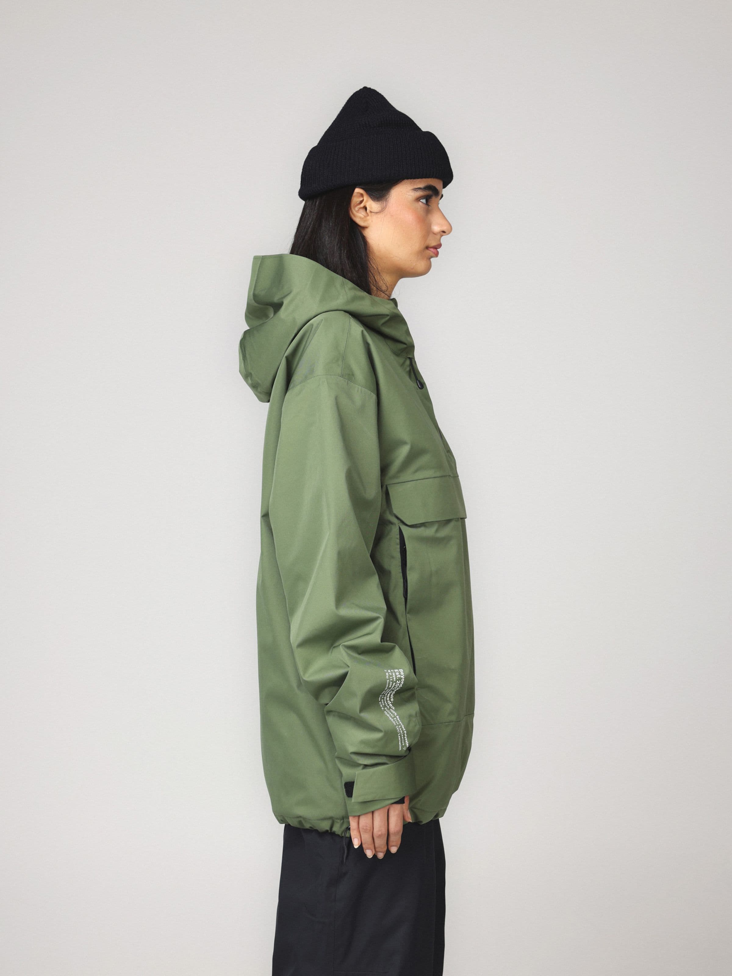 Half Zip Jkt Green