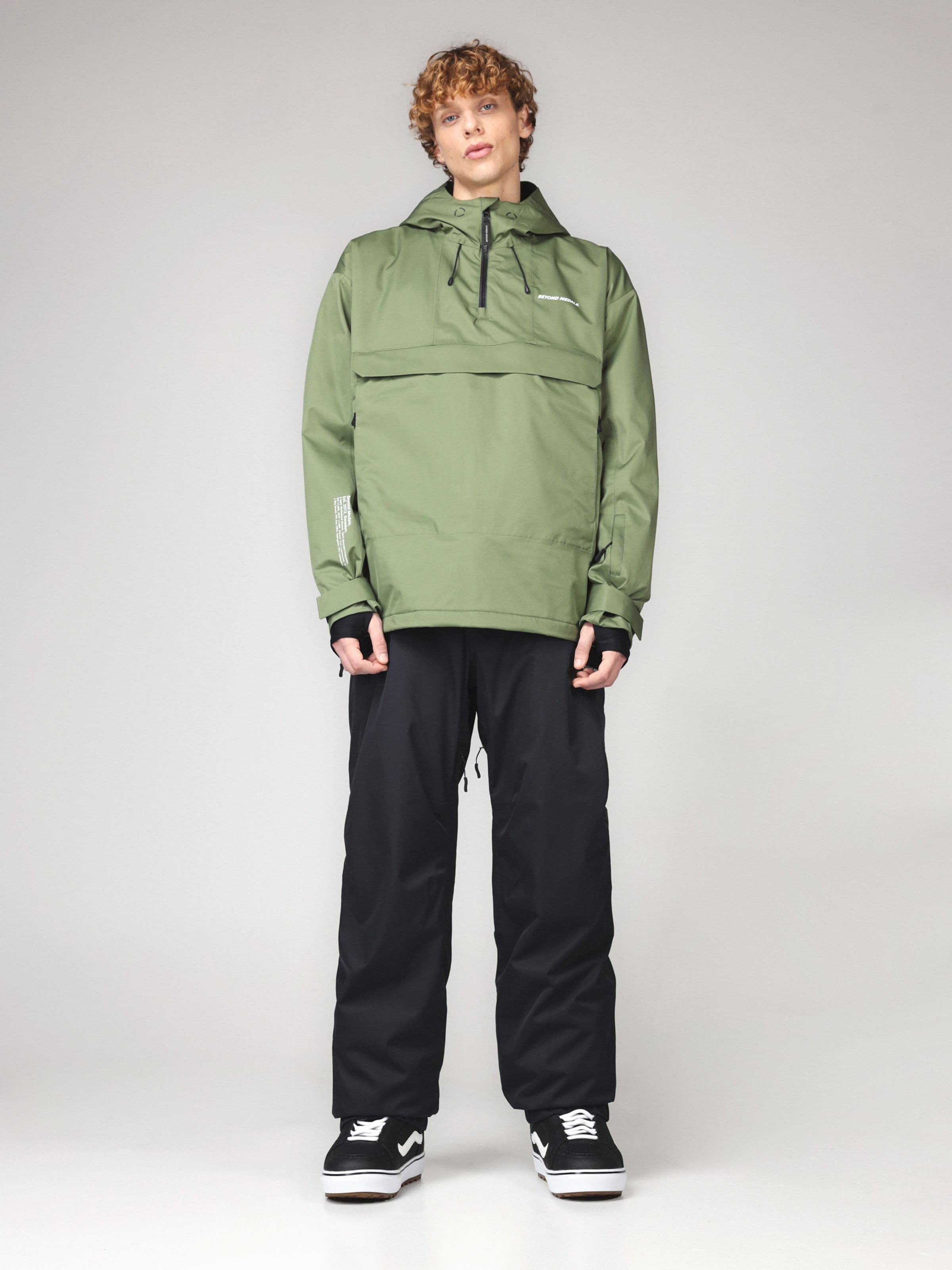 Half Zip Jkt Green