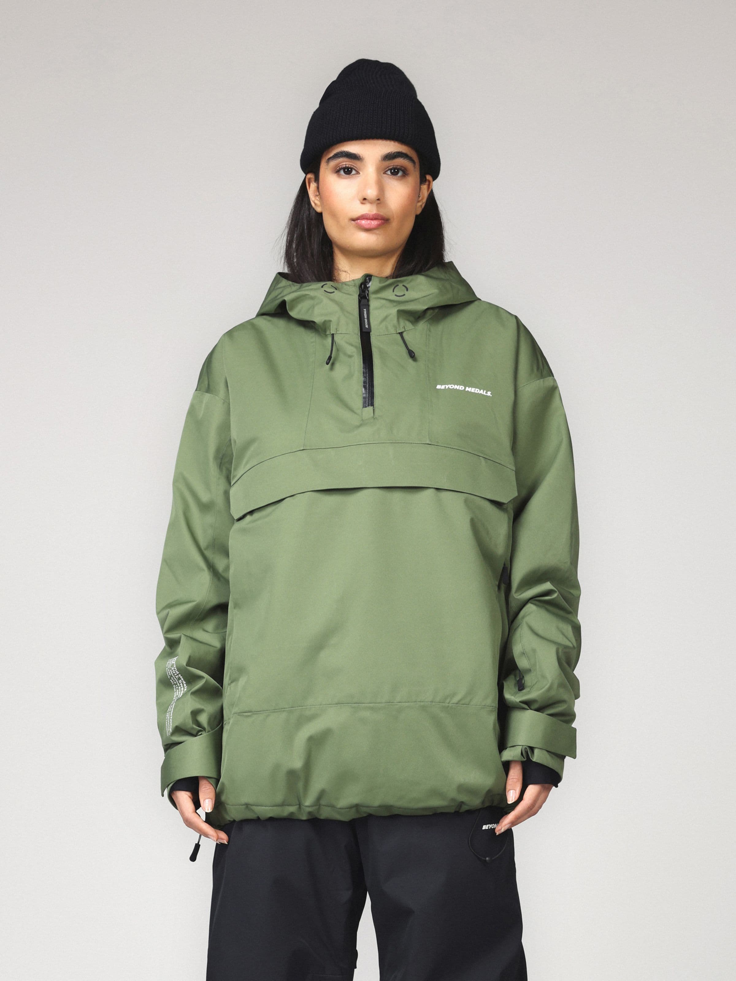 Half Zip Jkt Green