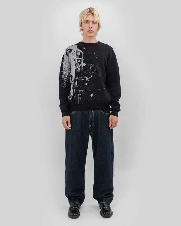 Jacquard Knit Sweater
