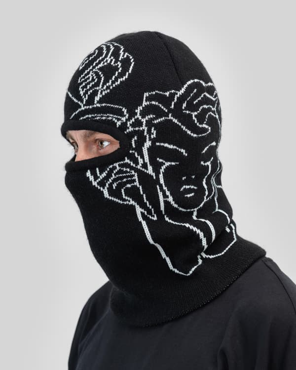 Jacquard Knit Balaclava