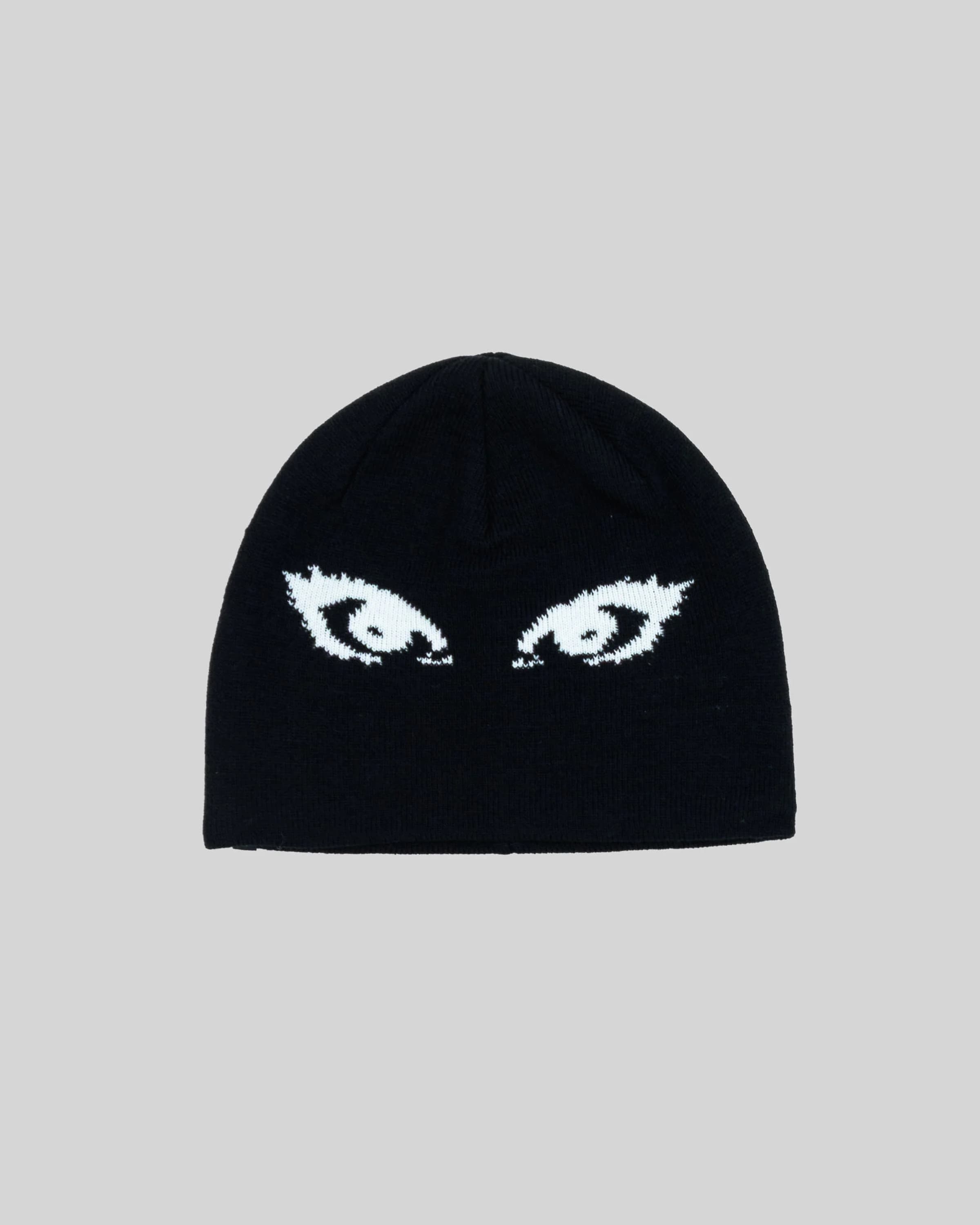 Jacquard Beanie Eyes