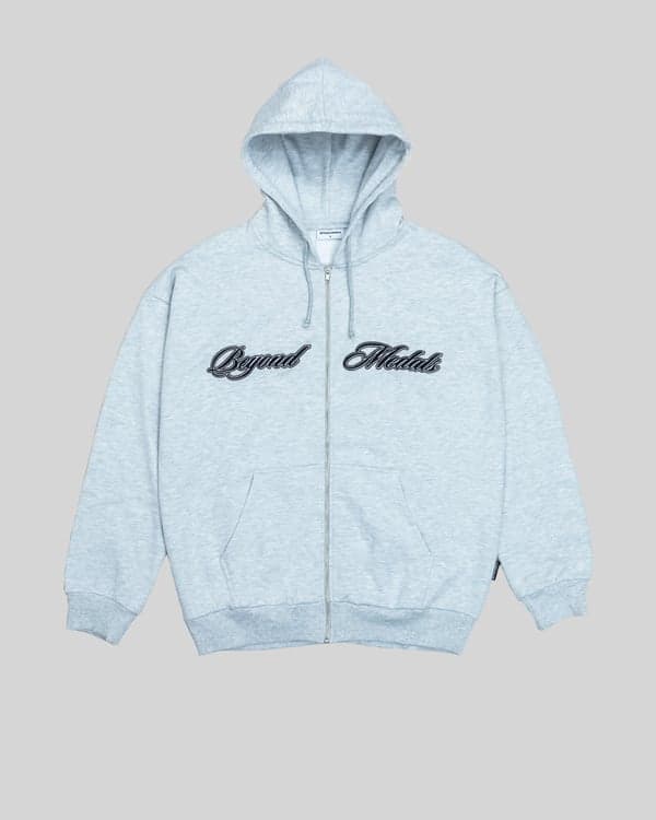 Script Zip Hoodie